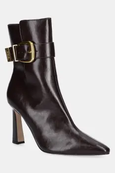 Steve Madden botine Stashed culoarea maro, cu toc drept, 11004780 imagine