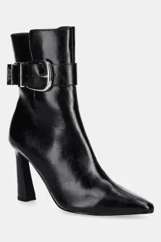 Steve Madden botine Stashed culoarea negru, cu toc drept, 11004780 imagine