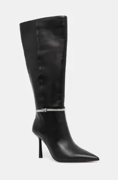 Steve Madden cizme Abbey RD-R femei, culoarea negru, cu toc cui, SM11003360 imagine