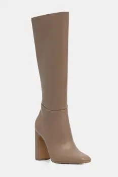 Steve Madden cizme Ally culoarea bej, cu toc drept, 11002627 imagine
