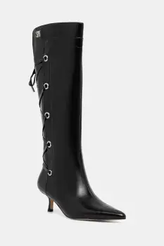 Steve Madden cizme Ballpark culoarea negru, toc mic, 11005048 imagine