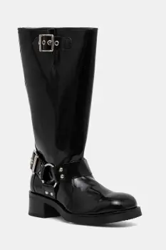 Steve Madden cizme Beau culoarea negru, cu toc plat, 11003069 imagine