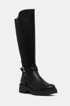 Steve Madden cizme Caller culoarea negru, cu platforma, 11004962 imagine