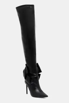 Steve Madden cizme Show-Off culoarea negru, cu toc cui, 11004783 imagine