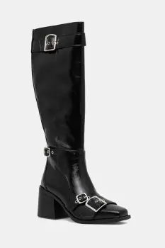 Steve Madden cizme Z-Town culoarea negru, cu toc drept, 11004810 imagine