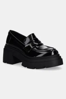 Steve Madden mocasini Turnout culoarea negru, cu platforma, 11004801 imagine