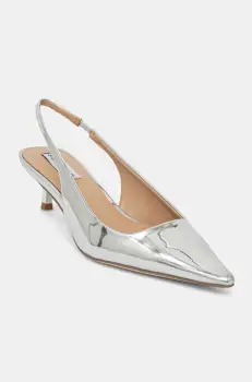 Steve Madden pantofi cu toc Kari culoarea argintiu, SM11003377 imagine