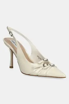 Steve Madden pantofi cu toc Lookout culoarea bej, SM11003840 imagine