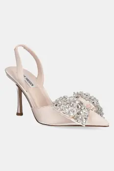 Steve Madden pantofi cu toc Lovie culoarea bej, 11004873 imagine