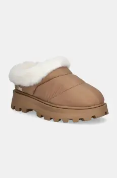 Steve Madden papuci de casa Fireplace culoarea maro, SM11003422 imagine