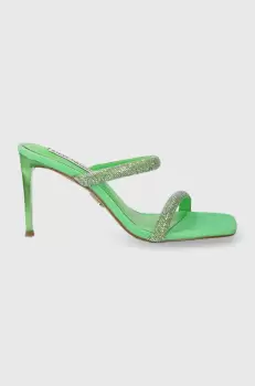 Steve Madden papuci Emporium-R femei, culoarea verde, cu toc cui, SM11002984 imagine