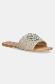 Steve Madden papuci Zila Slides femei, culoarea bej, SM11003694 imagine