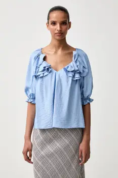 Stine Goya bluza pentru femei din vascoza imagine