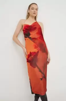 Stine Goya rochie midi, drept imagine