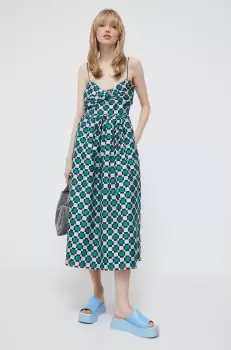 Stine Goya rochie midi, evazati imagine