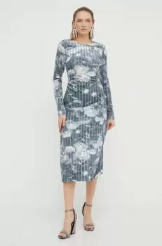 Stine Goya rochie midi, evazati imagine