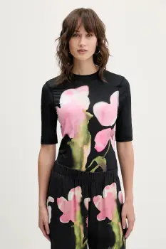 Stine Goya tricou culoarea negru, SG-AW25-T071-2244 imagine