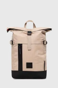 Strellson rucsac barbati, culoarea bej, mare, neted imagine