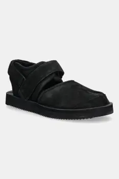 Suicoke sandale din nubuc BITA-2-L culoarea negru, BITA-2-L imagine