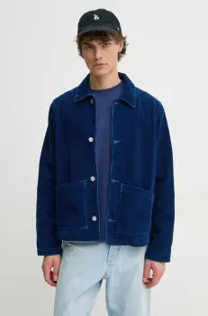 Sunflower geaca cu aspect de camasa culoarea albastru marin, de tranzitie, 5103 imagine