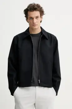 Sunflower geaca din amestec de lana culoarea albastru marin, de tranzitie, 4173. imagine