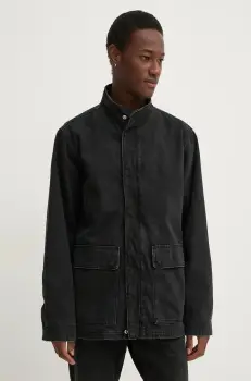 Sunflower geaca jeans barbati, culoarea negru, de tranzitie, 5196 imagine