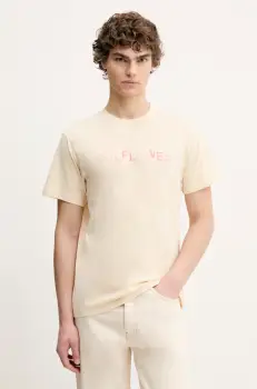 Sunflower tricou din bumbac barbati, culoarea alb, cu imprimeu, 2038. imagine