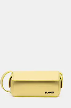Sunnei geanta culoarea galben, ACCXBAG067 imagine