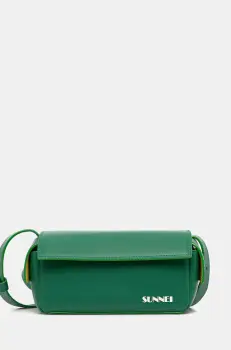 Sunnei geanta culoarea verde, ACCXBAG067 imagine