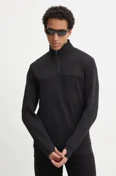 Superdry bluza barbati, culoarea negru, neted, M2013961A-02A imagine