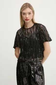 Superdry bluza femei, culoarea negru, cu imprimeu, W6011972A-B2X imagine