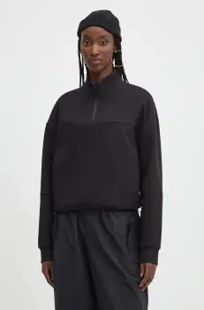 Superdry bluza femei, culoarea negru, neted, W2012170A-02A imagine