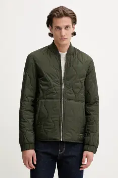 Superdry geaca barbati, culoarea verde, de tranzitie, M5012084A-1KM imagine