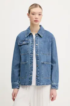 Superdry geaca din denim de tranzitie, W5011926A-2FZ imagine