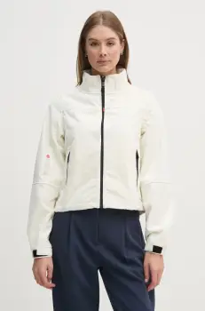 Superdry geaca femei, culoarea bej, de tranzitie, W5011745A-71D imagine