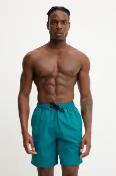 Superdry pantaloni scurti de baie culoarea verde, M3010246A-20E imagine