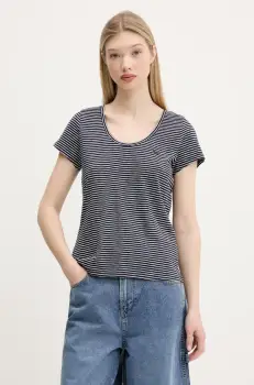 Superdry tricou culoarea bleumarin, W1011381A-F1Q imagine