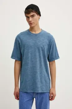 Superdry tricou din bumbac barbati, melanj, M1012186A-XIX imagine