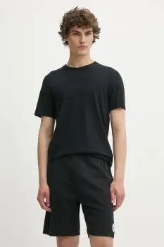 Superdry tricou din bumbac culoarea negru, neted, M1012226A-12A imagine