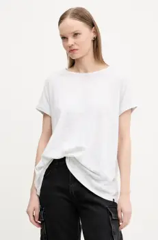 Superdry tricou femei, culoarea gri, W1011647A-1WG imagine