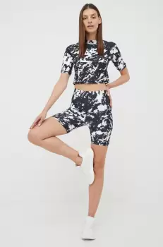 Superdry tricou femei, culoarea negru imagine