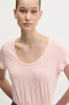 Superdry tricou femei, culoarea roz, W1011381A-11R imagine