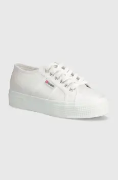 Superga tenisi 2740 PLATFORM LAME femei, culoarea roz, S6128SW imagine