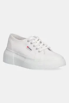 Superga tenisi BUBBLE culoarea alb, S2132LW imagine