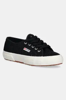 Superga tenisi MESH culoarea negru, S2135GW imagine