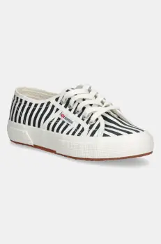 Superga tenisi STRIPES PRINT culoarea bleumarin, S8148TW imagine