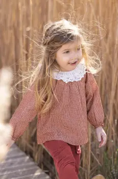 Tartine et Chocolat bluza bebe culoarea bordo, modelator, TZ12031 imagine