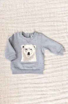 Tartine et Chocolat bluza copii cu imprimeu, TZ15021 imagine