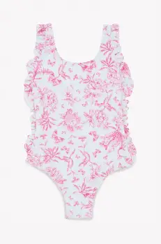 Tartine et Chocolat costum de baie dintr-o bucata pentru copii culoarea violet, CA38042 imagine