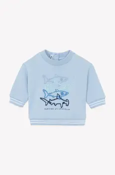 Tartine et Chocolat hanorac de bumbac pentru bebelusi cu imprimeu, CA15031 imagine